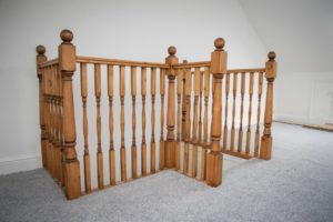 New handrails, banisters and newel posts